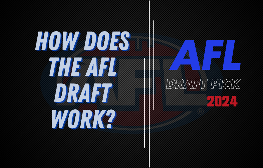 How does the AFL draft work