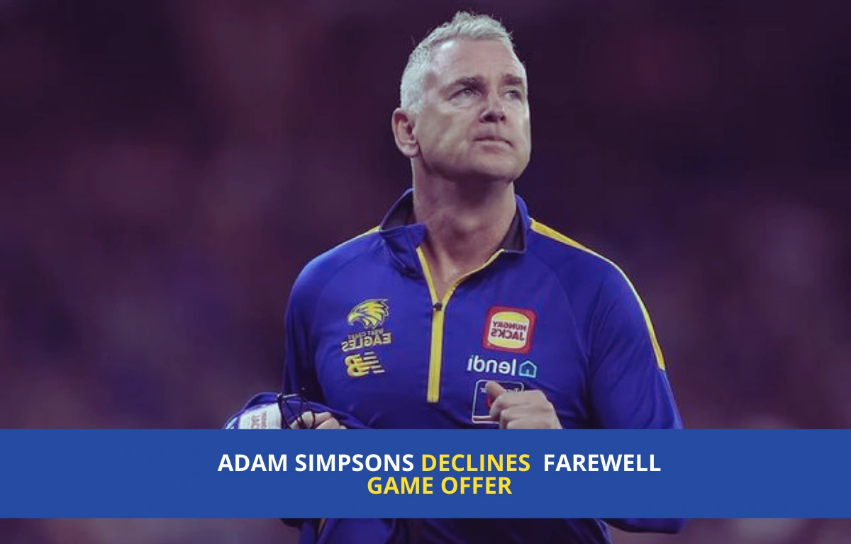 West Coast coach farewell game