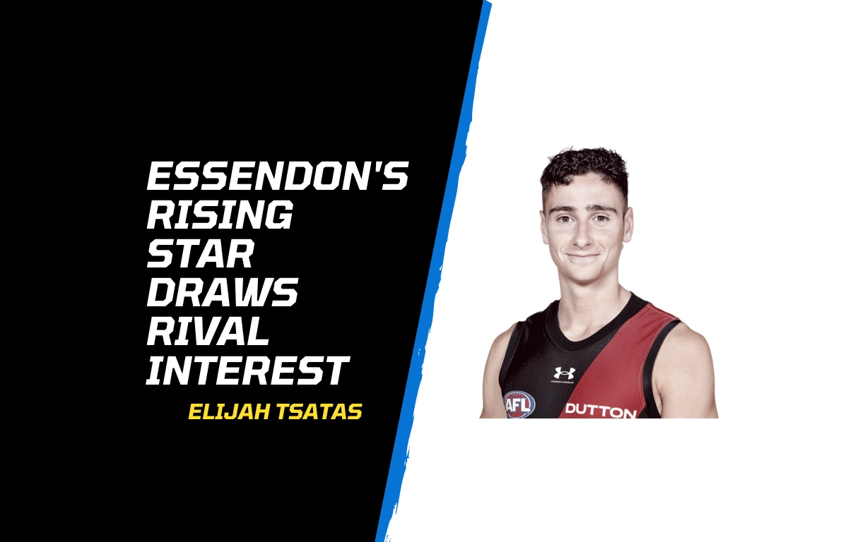 Essendon rising star